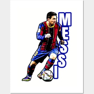 Soccer Messi 10 Posters and Art